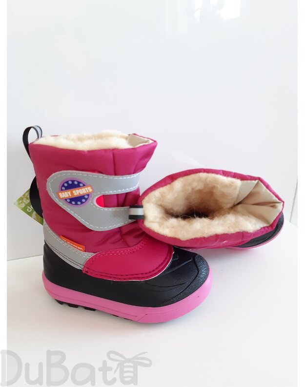 Demar 22-29 žieminiai batai Baby Sports su natūralia avies vilna
