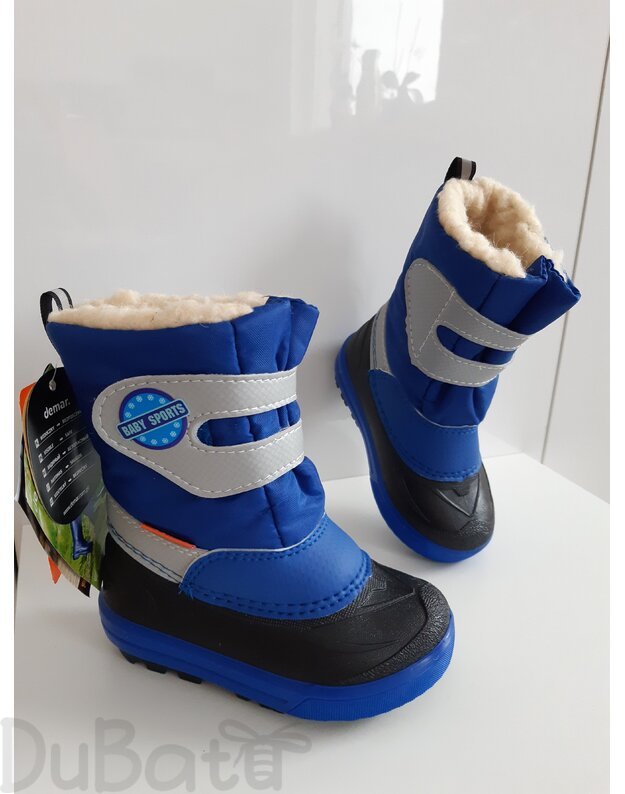 Demar 22-29 žieminiai batai Baby Sports su natūralia avies vilna 